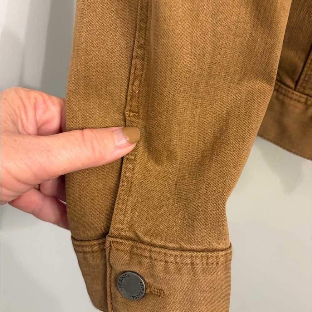 Liverpool Tan Jean Jacket - Picture 6 of 7
